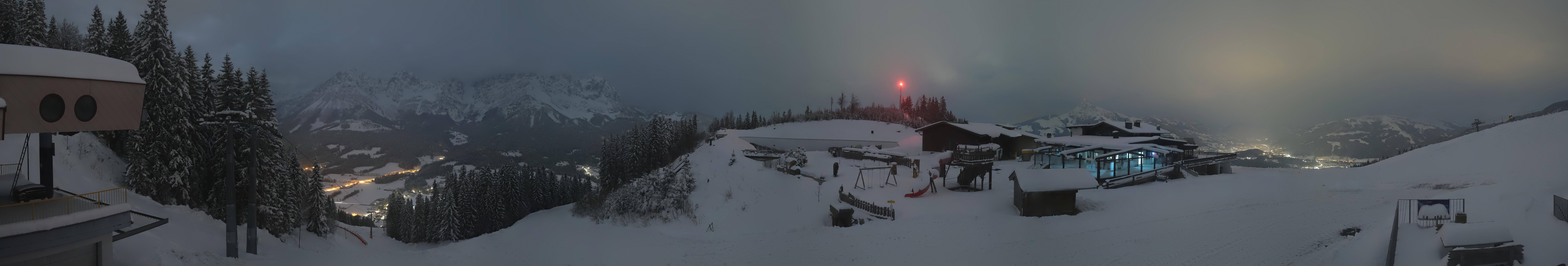 Archiv Foto Webcam Panoramasicht SkiWelt Wilder Kaiser: Astberg
