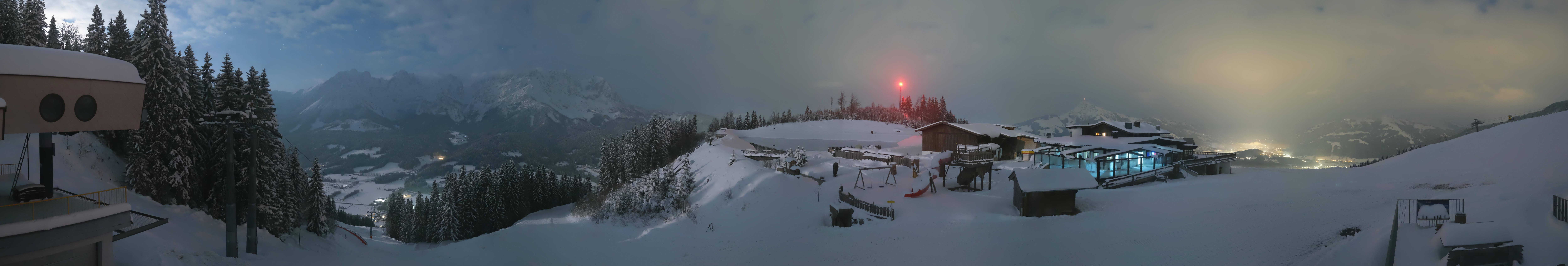 Archiv Foto Webcam Panoramasicht SkiWelt Wilder Kaiser: Astberg