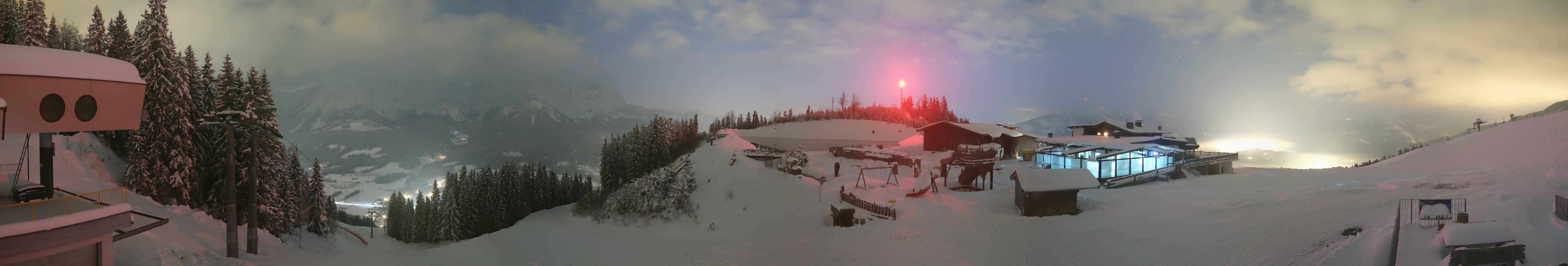Archiv Foto Webcam Panoramasicht SkiWelt Wilder Kaiser: Astberg