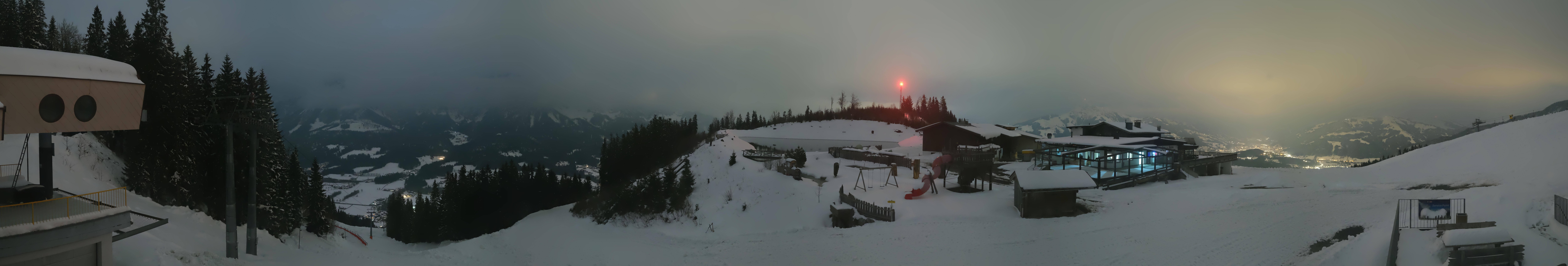 Archiv Foto Webcam Panoramasicht SkiWelt Wilder Kaiser: Astberg