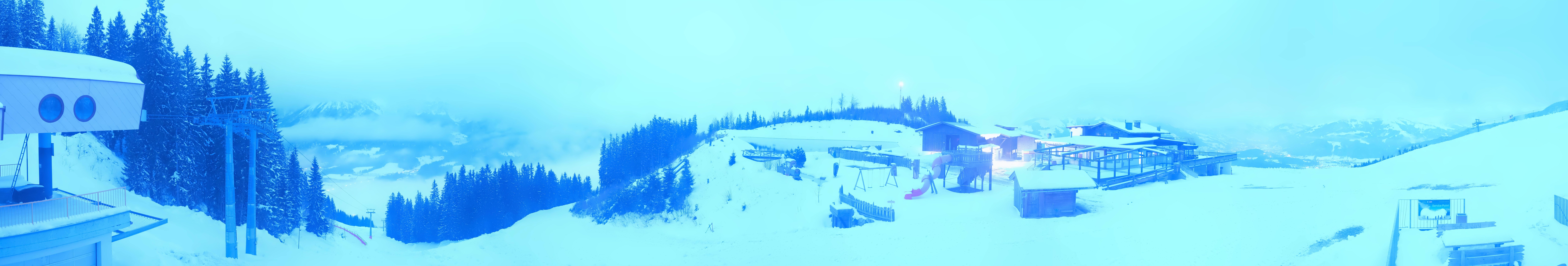 Archiv Foto Webcam Panoramasicht SkiWelt Wilder Kaiser: Astberg