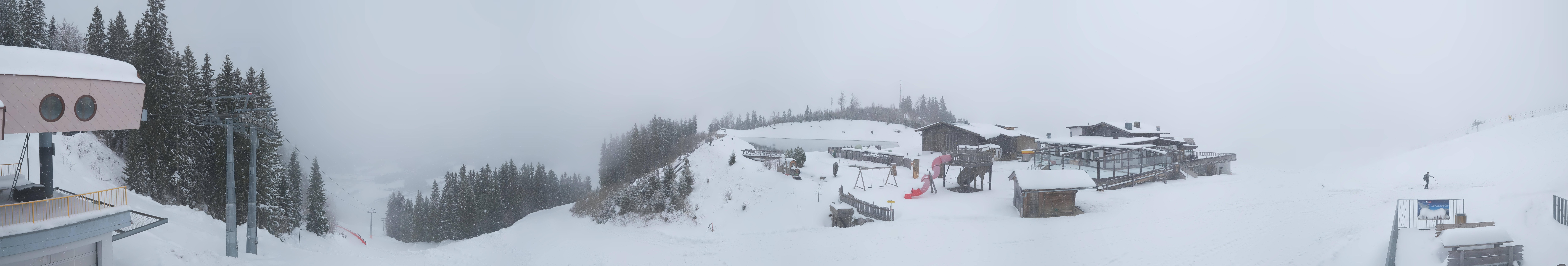 Archiv Foto Webcam Panoramasicht SkiWelt Wilder Kaiser: Astberg