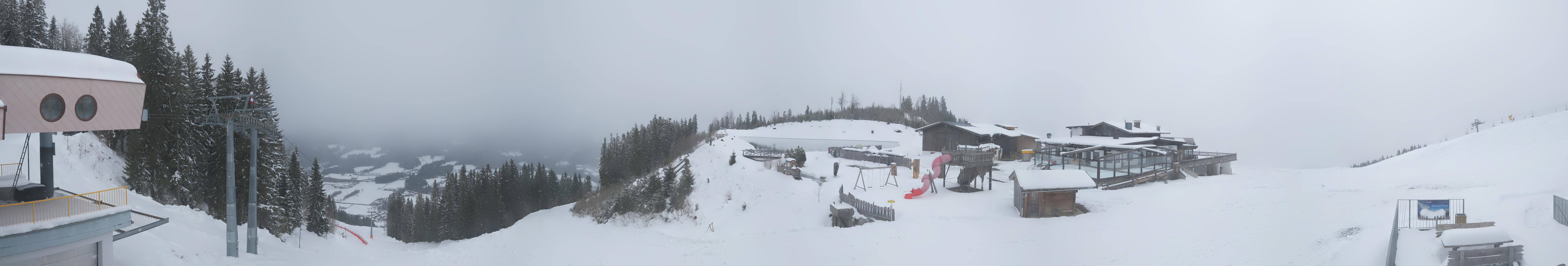 Archiv Foto Webcam Panoramasicht SkiWelt Wilder Kaiser: Astberg