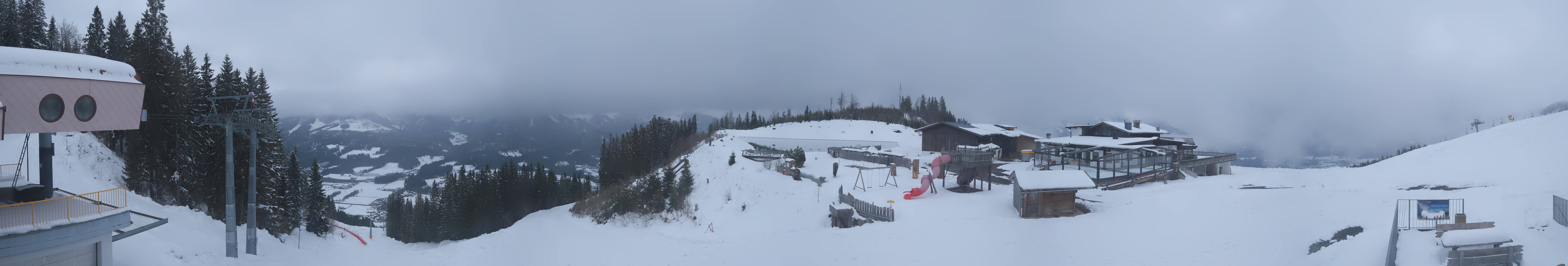 Archiv Foto Webcam Panoramasicht SkiWelt Wilder Kaiser: Astberg