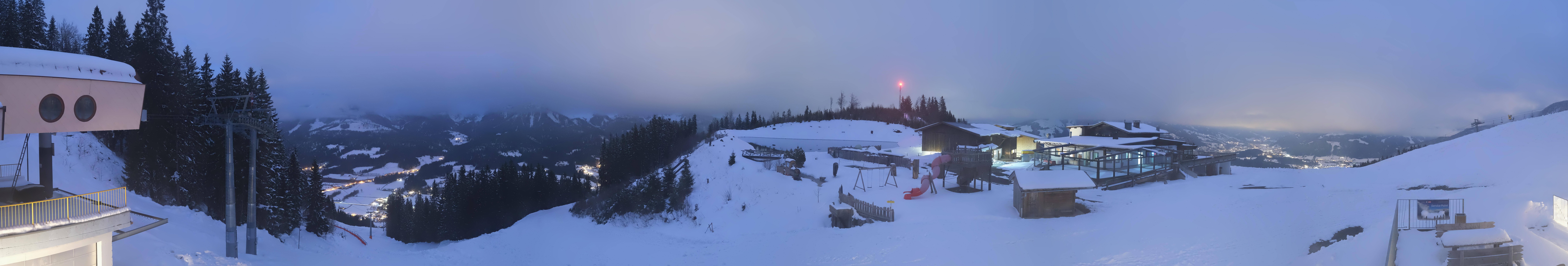 Archiv Foto Webcam Panoramasicht SkiWelt Wilder Kaiser: Astberg