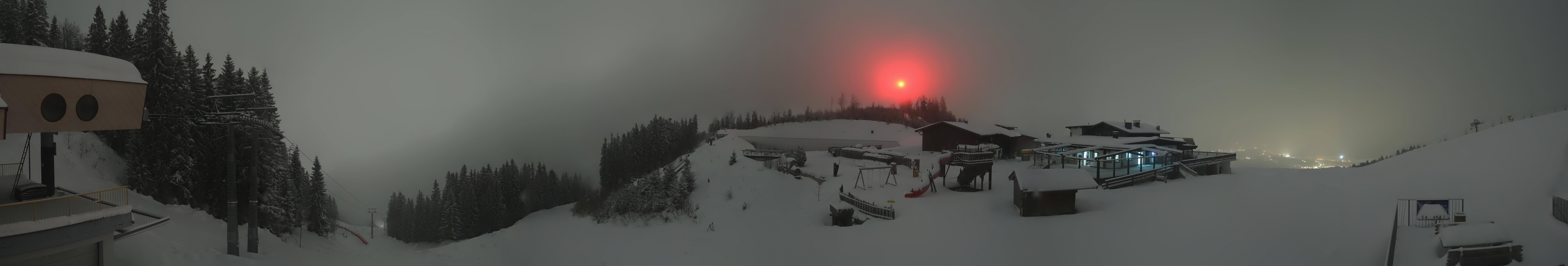 Archiv Foto Webcam Panoramasicht SkiWelt Wilder Kaiser: Astberg
