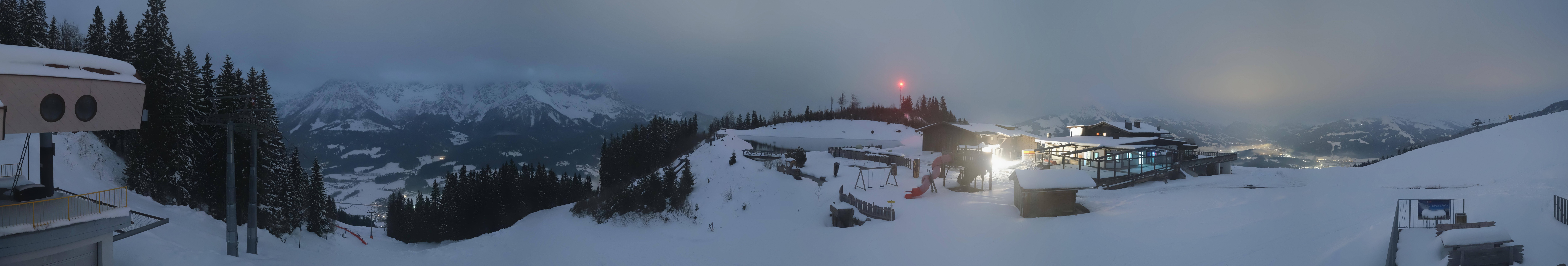 Archiv Foto Webcam Panoramasicht SkiWelt Wilder Kaiser: Astberg