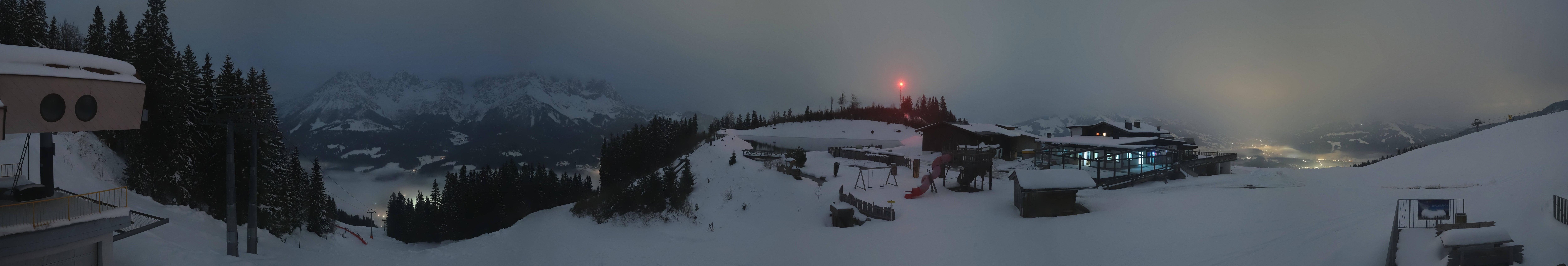 Archiv Foto Webcam Panoramasicht SkiWelt Wilder Kaiser: Astberg