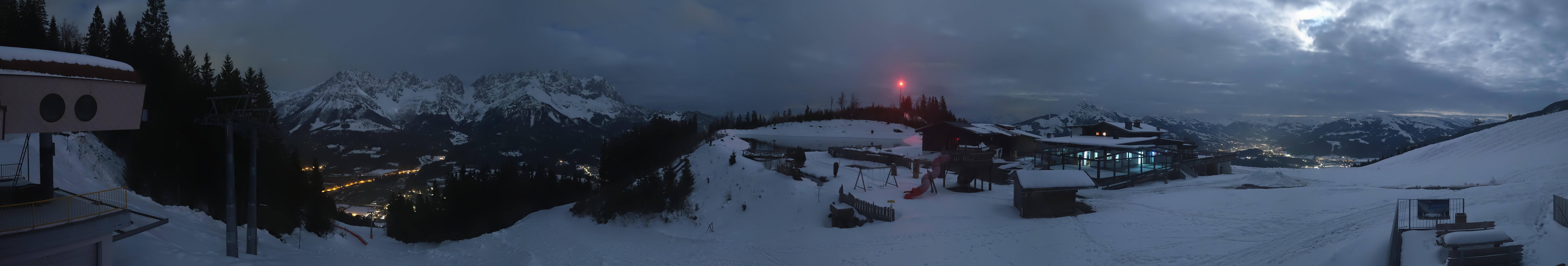 Archiv Foto Webcam Panoramasicht SkiWelt Wilder Kaiser: Astberg