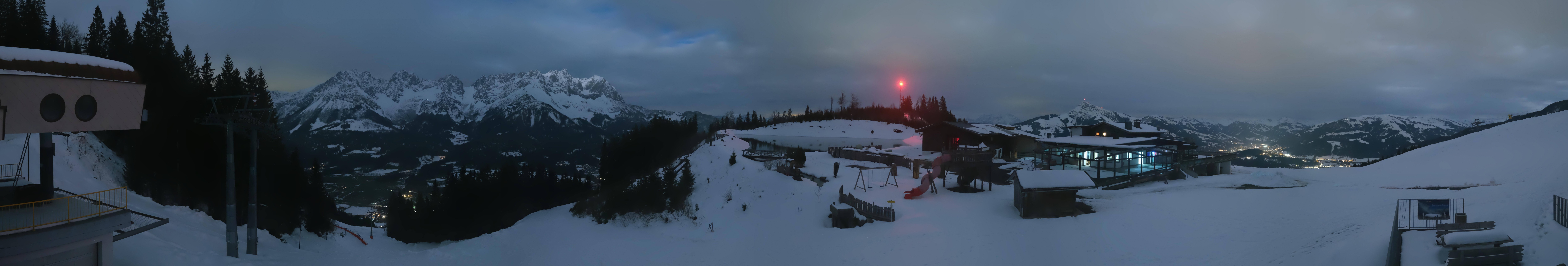 Archiv Foto Webcam Panoramasicht SkiWelt Wilder Kaiser: Astberg