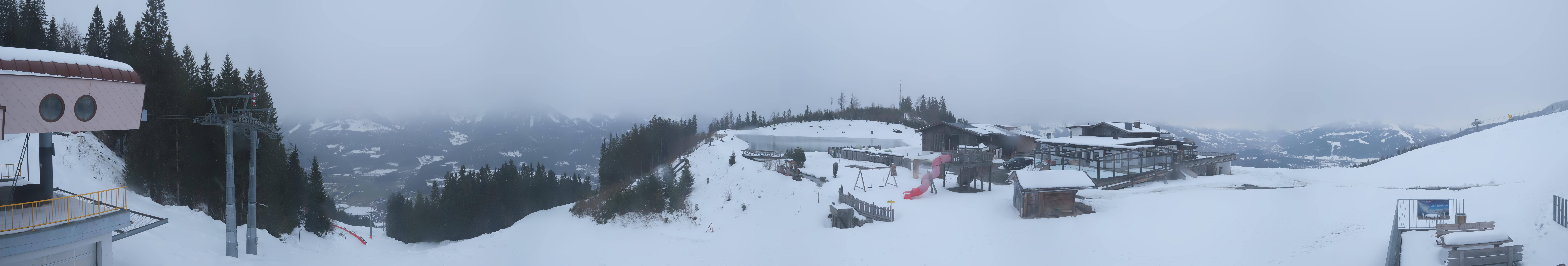 Archiv Foto Webcam Panoramasicht SkiWelt Wilder Kaiser: Astberg