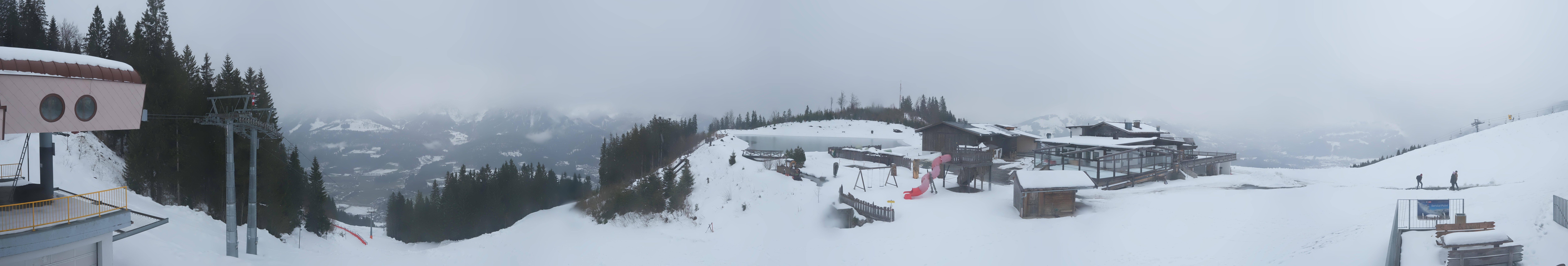 Archiv Foto Webcam Panoramasicht SkiWelt Wilder Kaiser: Astberg