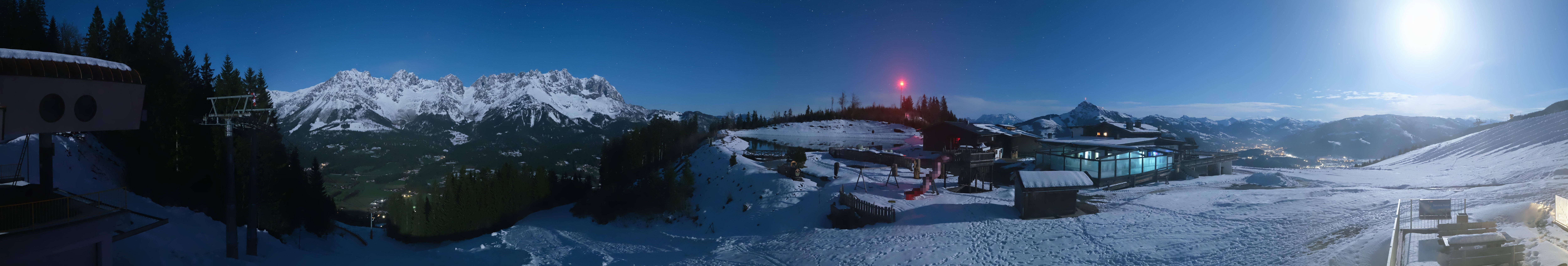Archiv Foto Webcam Panoramasicht SkiWelt Wilder Kaiser: Astberg