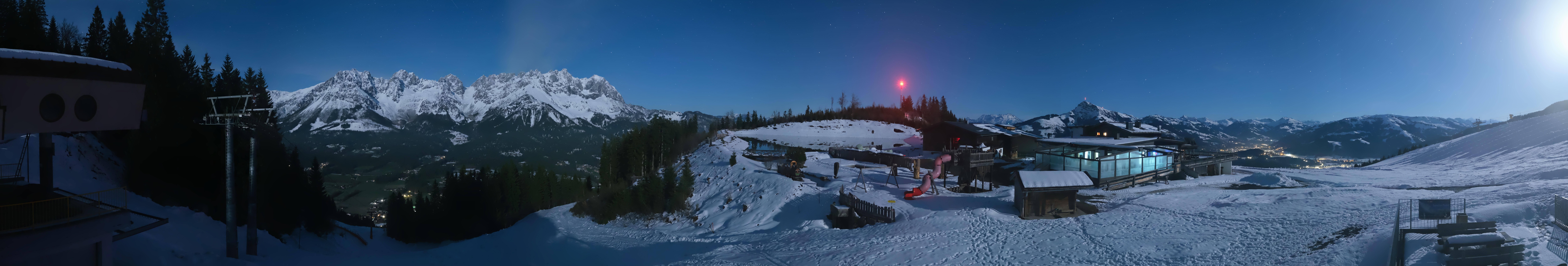 Archiv Foto Webcam Panoramasicht SkiWelt Wilder Kaiser: Astberg