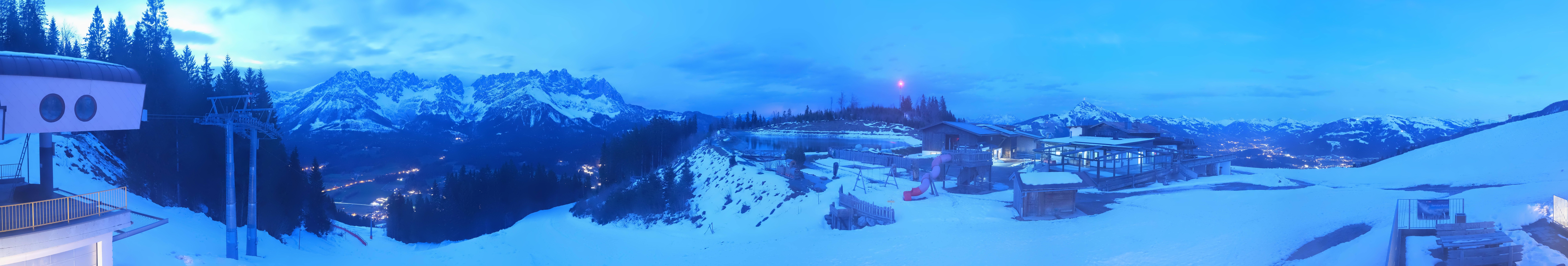 Archiv Foto Webcam Panoramasicht SkiWelt Wilder Kaiser: Astberg