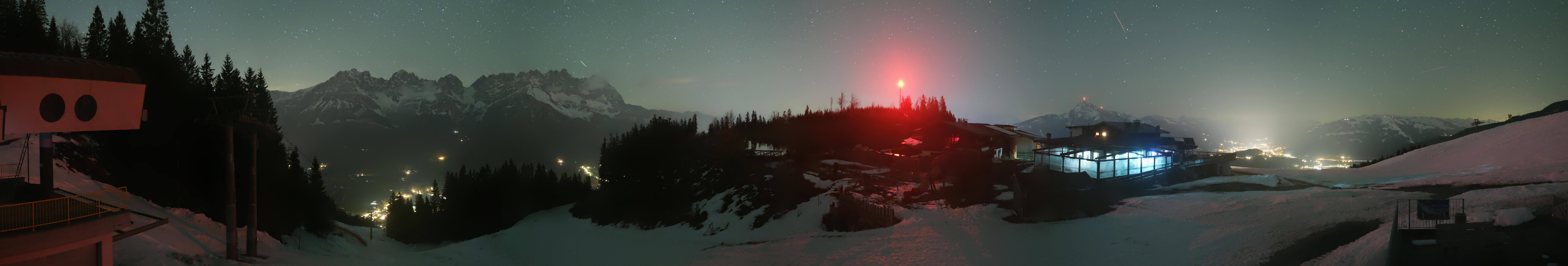 Archived image Webcam View of the Astberg in SkiWelt Wilder Kaiser