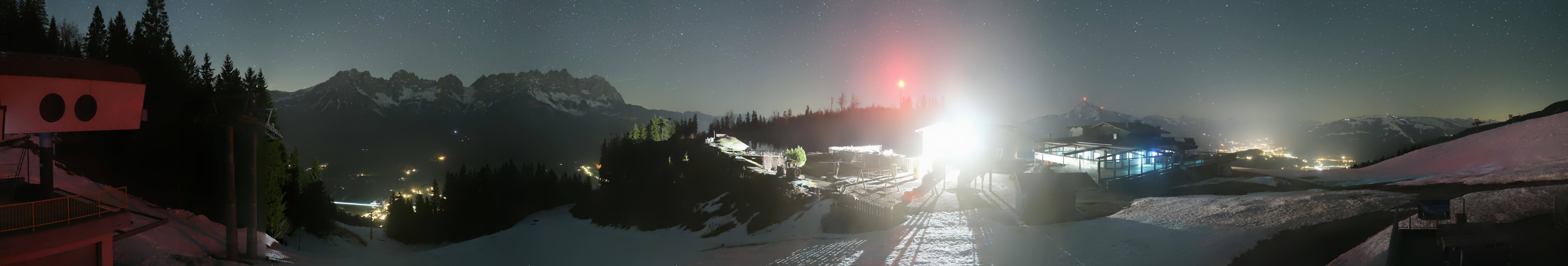Archiv Foto Webcam Panoramasicht SkiWelt Wilder Kaiser: Astberg