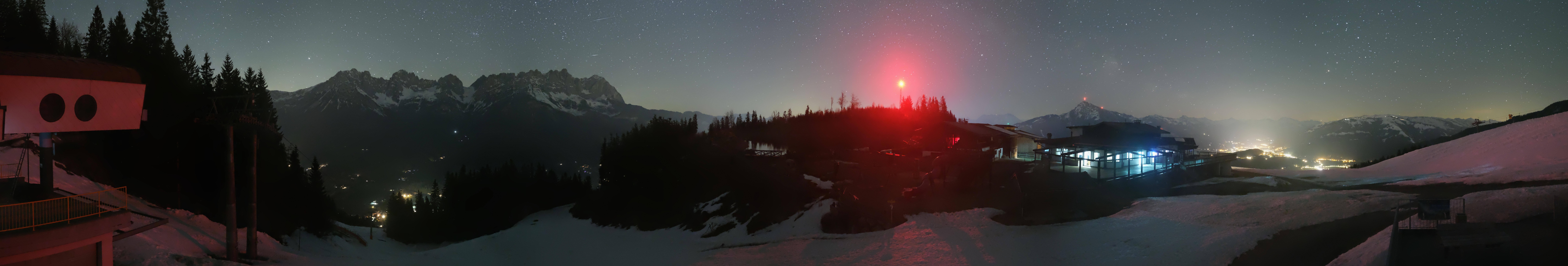 Archiv Foto Webcam Panoramasicht SkiWelt Wilder Kaiser: Astberg