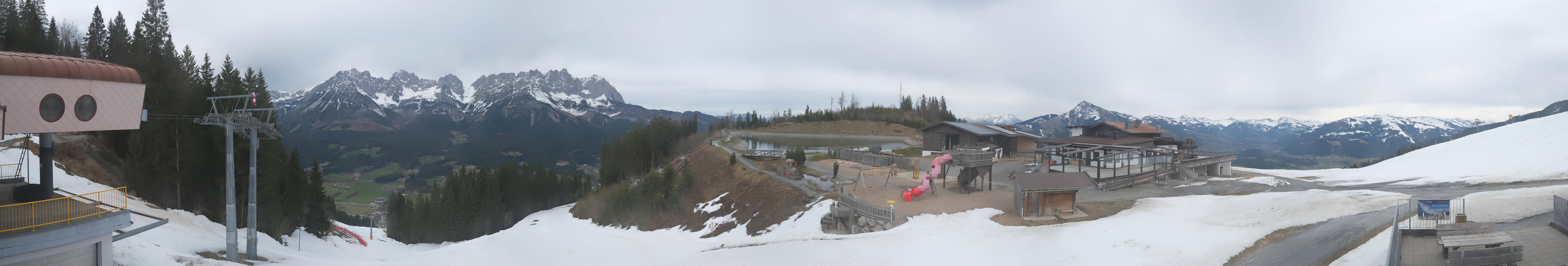 Archiv Foto Webcam Panoramasicht SkiWelt Wilder Kaiser: Astberg