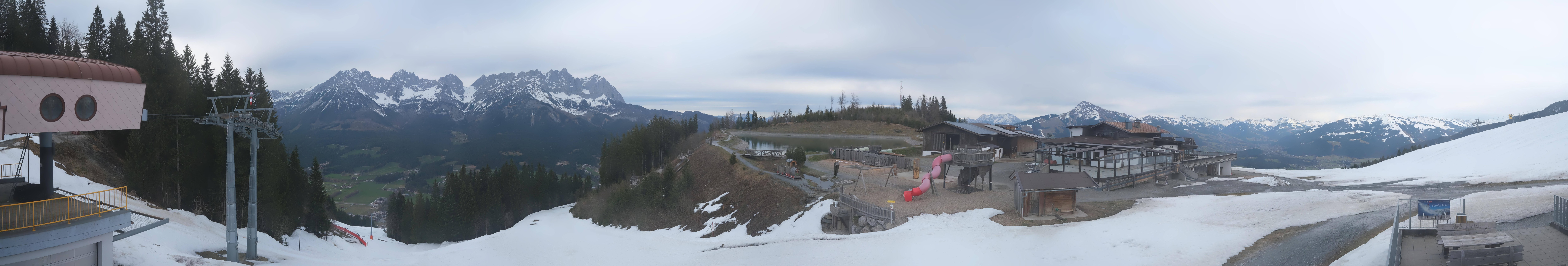 Archiv Foto Webcam Panoramasicht SkiWelt Wilder Kaiser: Astberg