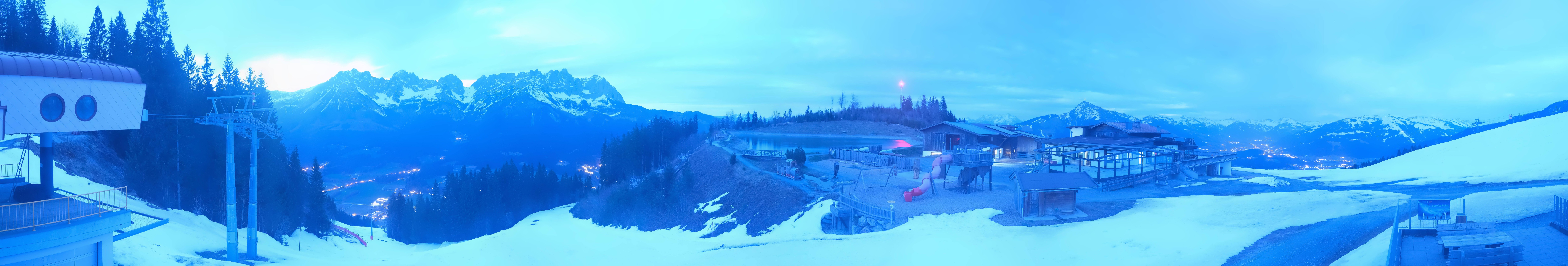 Archiv Foto Webcam Panoramasicht SkiWelt Wilder Kaiser: Astberg