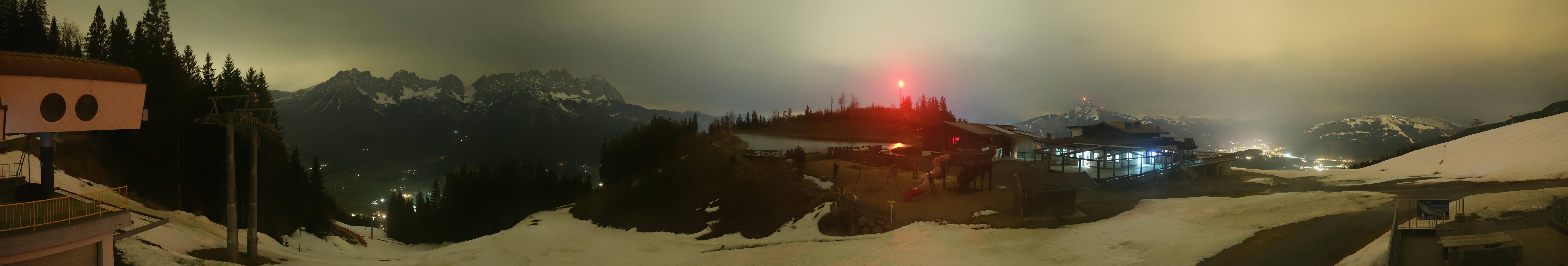 Archived image Webcam View of the Astberg in SkiWelt Wilder Kaiser