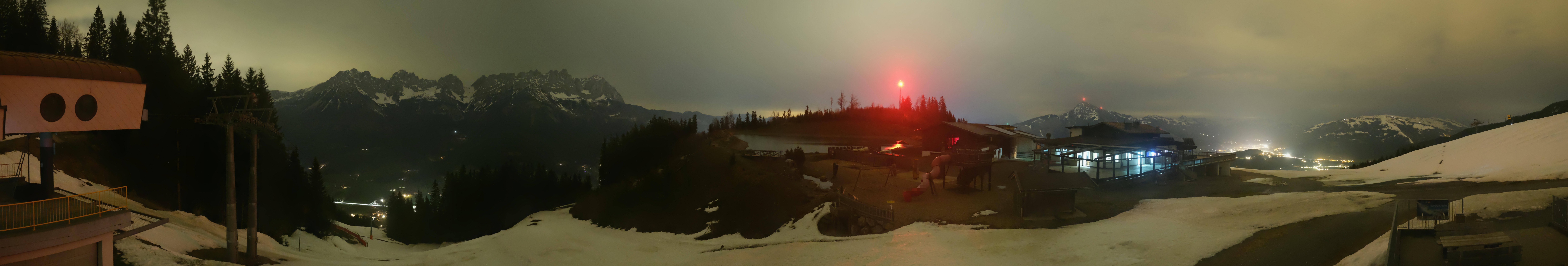 Archived image Webcam View of the Astberg in SkiWelt Wilder Kaiser