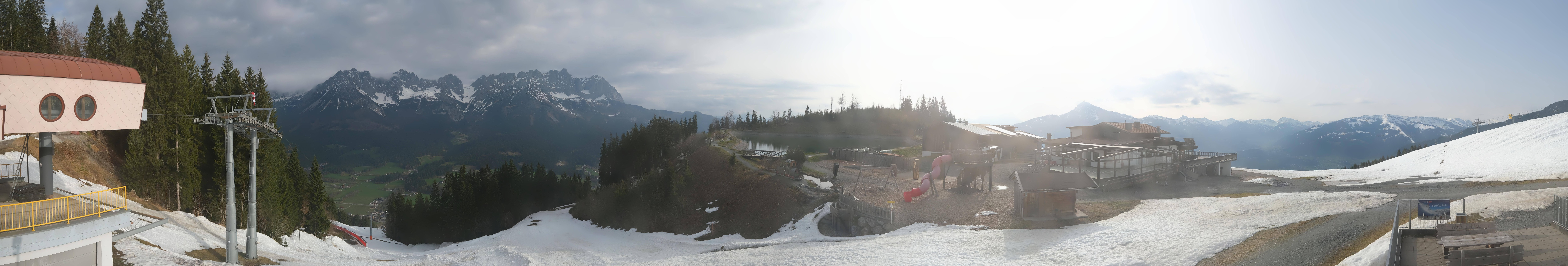 Archived image Webcam View of the Astberg in SkiWelt Wilder Kaiser