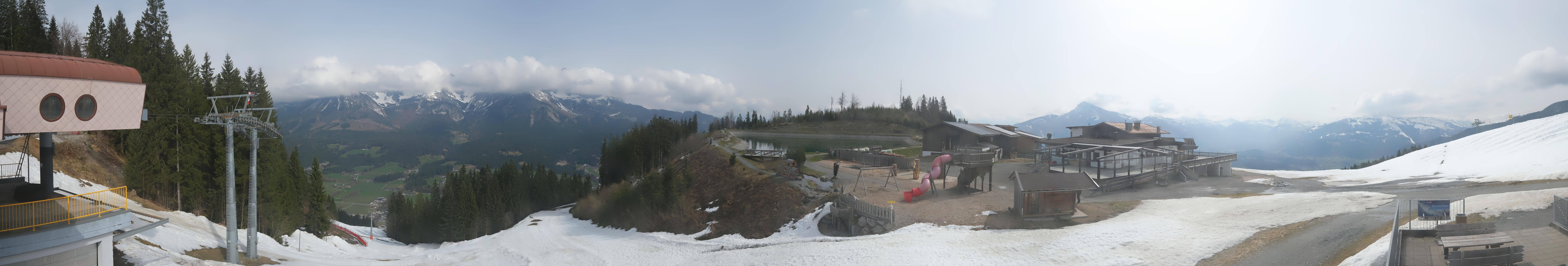 Archived image Webcam View of the Astberg in SkiWelt Wilder Kaiser