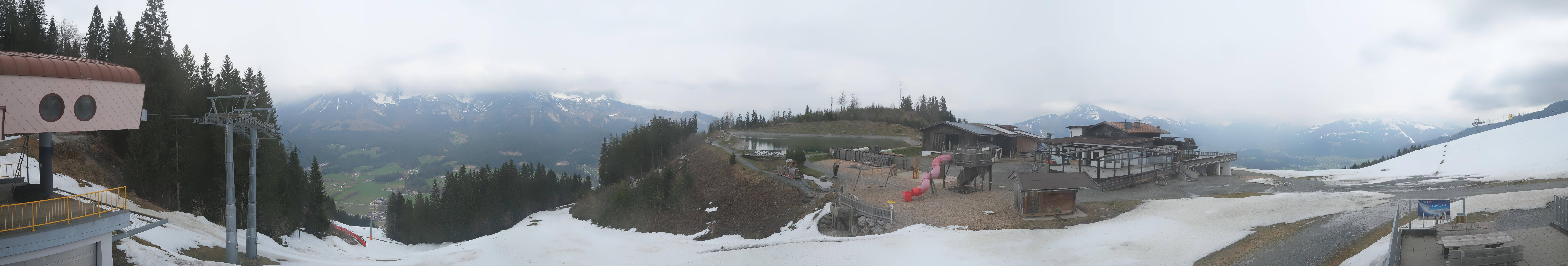 Archived image Webcam View of the Astberg in SkiWelt Wilder Kaiser