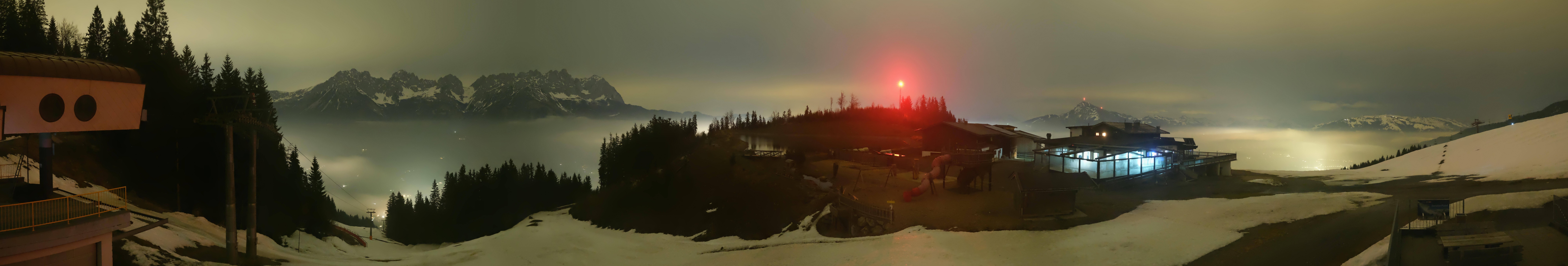 Archiv Foto Webcam Panoramasicht SkiWelt Wilder Kaiser: Astberg
