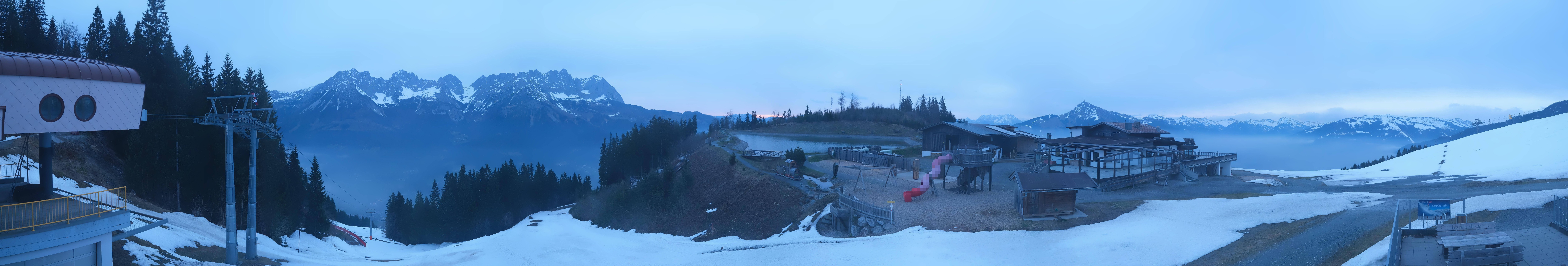 Archiv Foto Webcam Panoramasicht SkiWelt Wilder Kaiser: Astberg