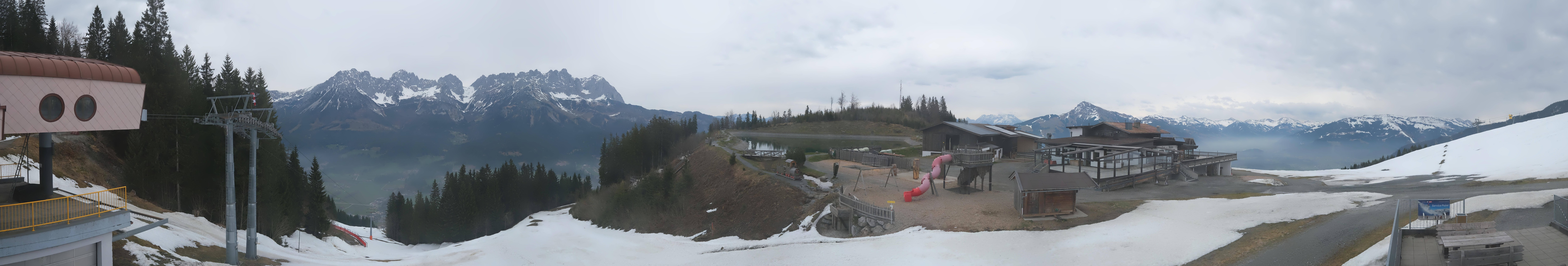 Archiv Foto Webcam Panoramasicht SkiWelt Wilder Kaiser: Astberg