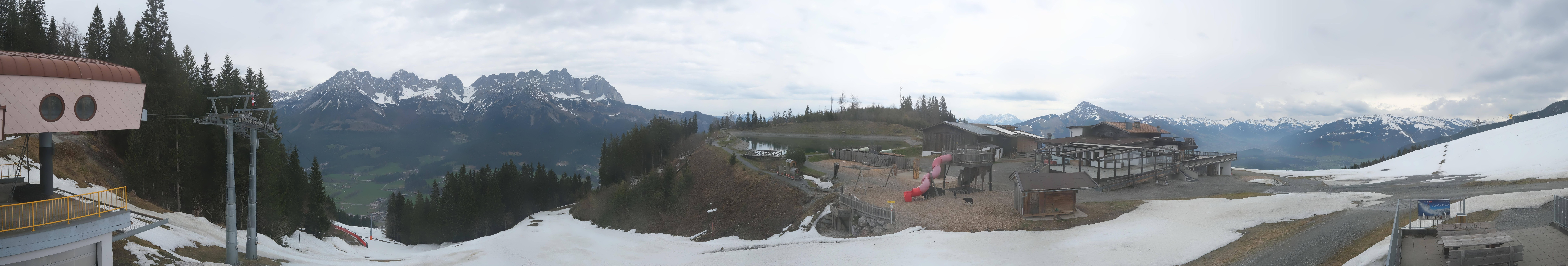 Archiv Foto Webcam Panoramasicht SkiWelt Wilder Kaiser: Astberg