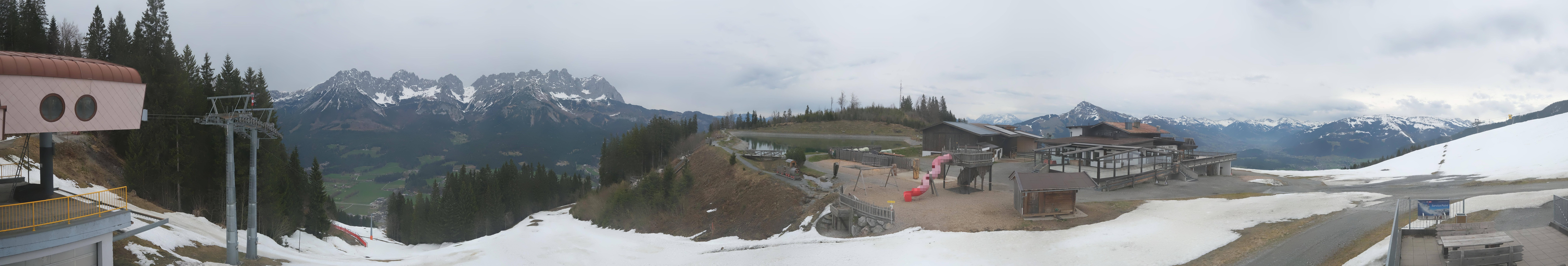 Archiv Foto Webcam Panoramasicht SkiWelt Wilder Kaiser: Astberg