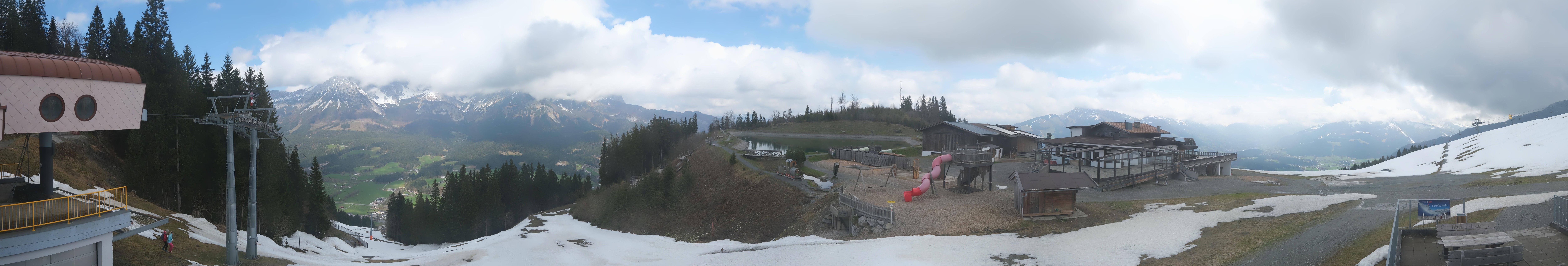 Archiv Foto Webcam Panoramasicht SkiWelt Wilder Kaiser: Astberg