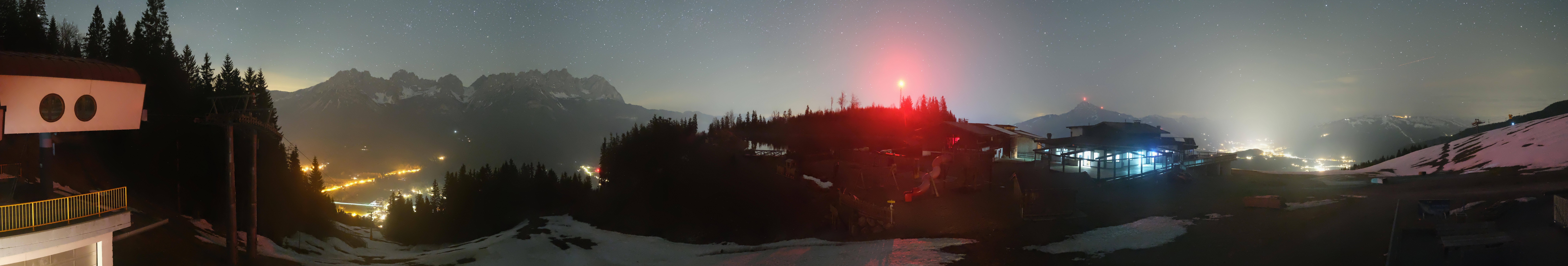 Archiv Foto Webcam Panoramasicht SkiWelt Wilder Kaiser: Astberg
