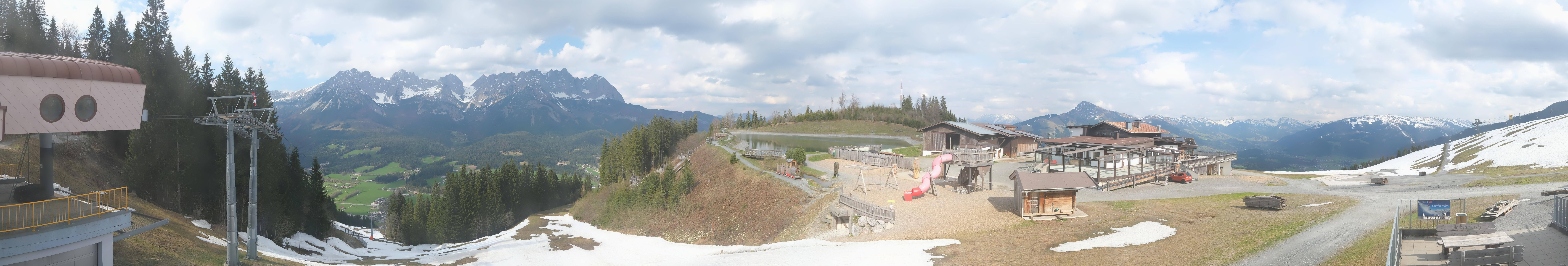 Archived image Webcam View of the Astberg in SkiWelt Wilder Kaiser