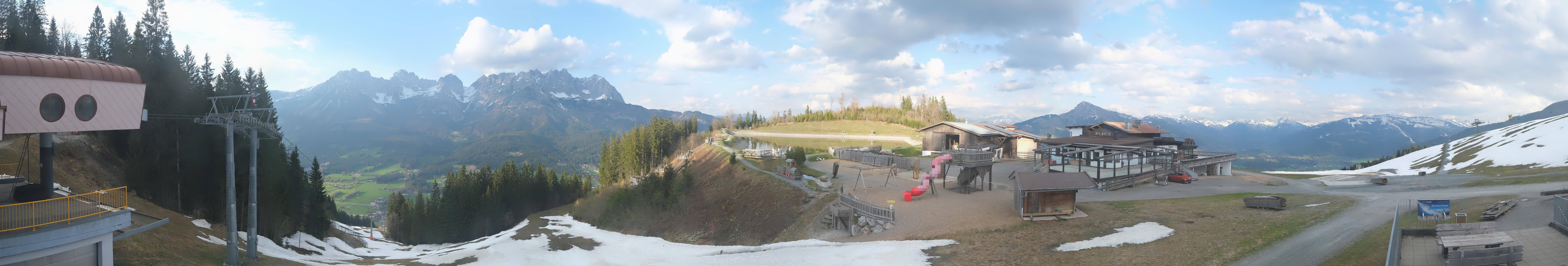 Archived image Webcam View of the Astberg in SkiWelt Wilder Kaiser