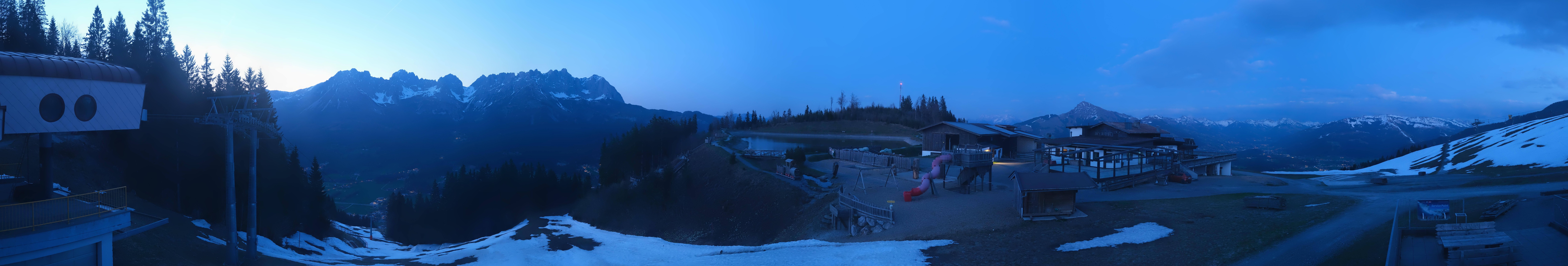 Archived image Webcam View of the Astberg in SkiWelt Wilder Kaiser