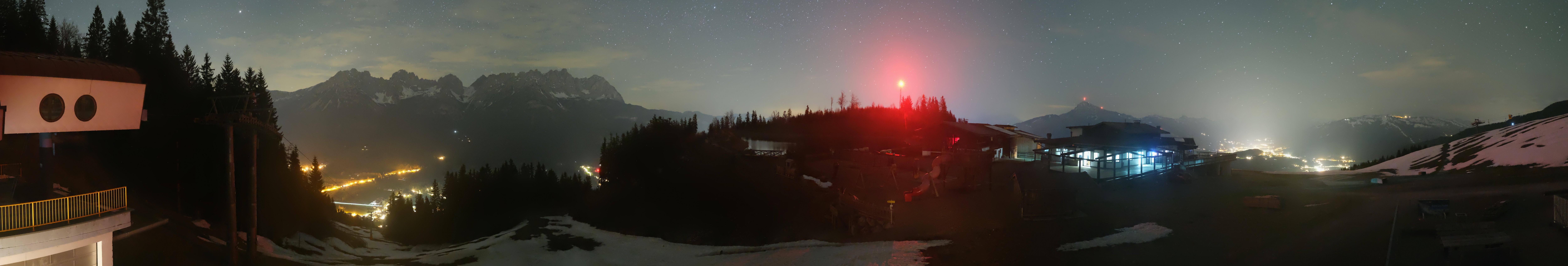 Archiv Foto Webcam Panoramasicht SkiWelt Wilder Kaiser: Astberg