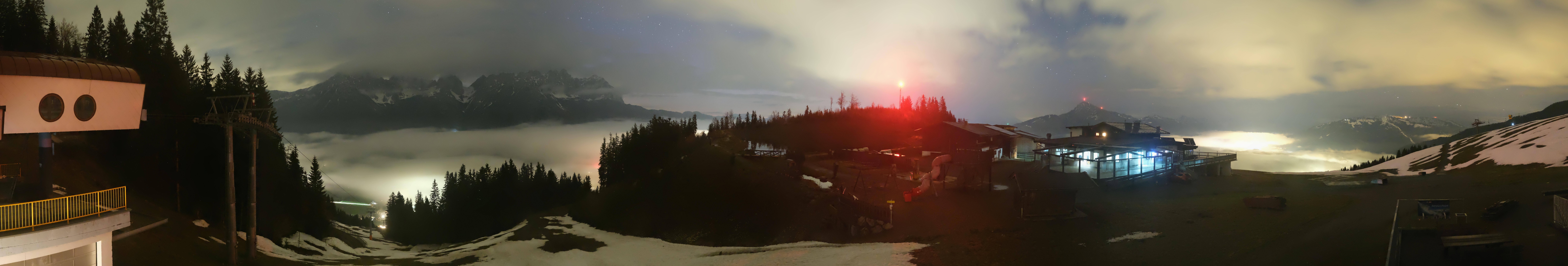 Archiv Foto Webcam Panoramasicht SkiWelt Wilder Kaiser: Astberg