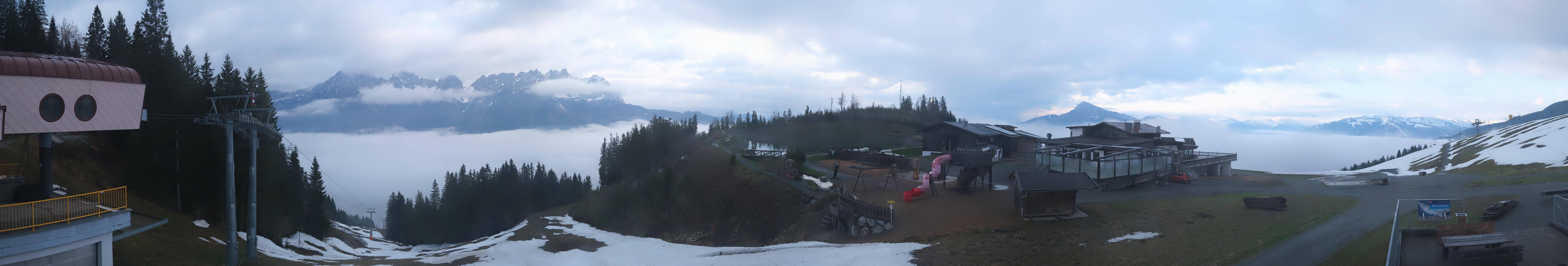 Archiv Foto Webcam Panoramasicht SkiWelt Wilder Kaiser: Astberg