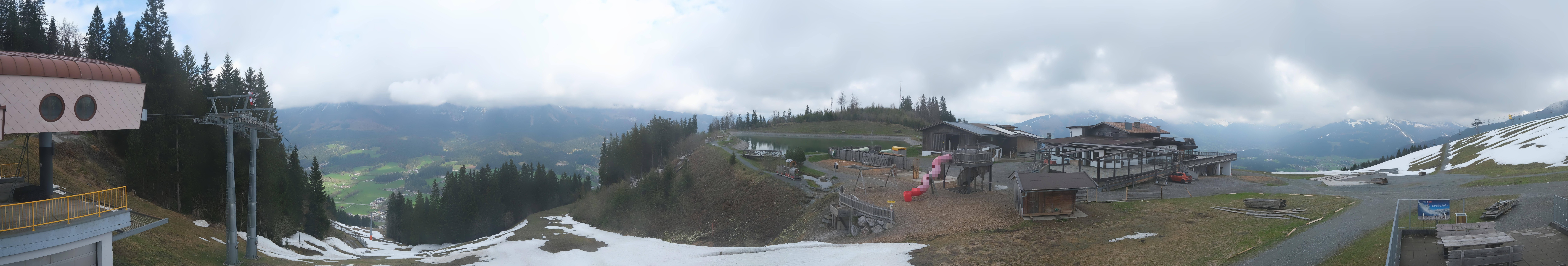 Archiv Foto Webcam Panoramasicht SkiWelt Wilder Kaiser: Astberg