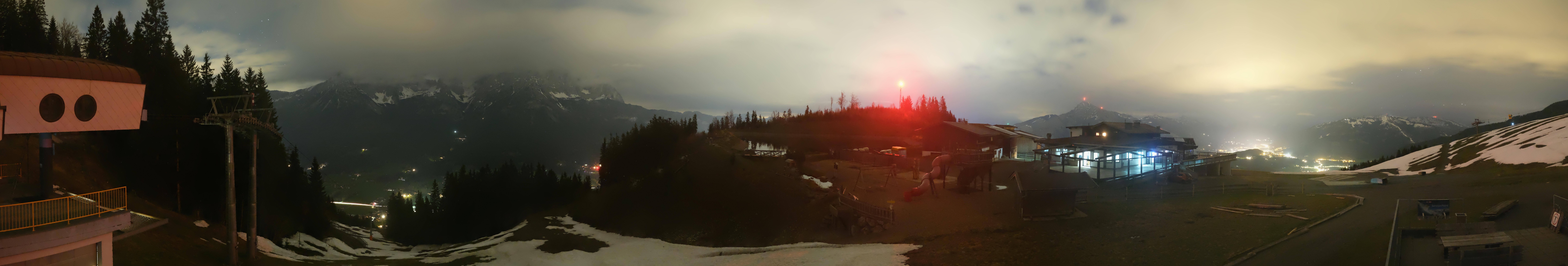 Archiv Foto Webcam Panoramasicht SkiWelt Wilder Kaiser: Astberg