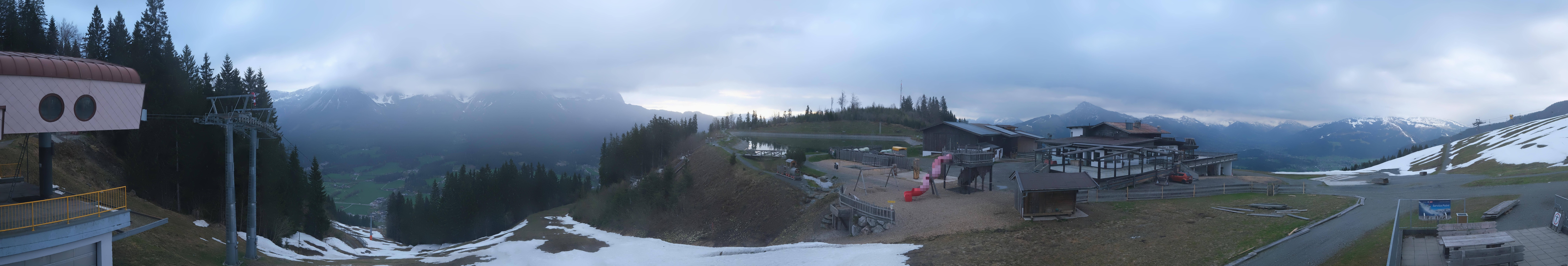 Archiv Foto Webcam Panoramasicht SkiWelt Wilder Kaiser: Astberg