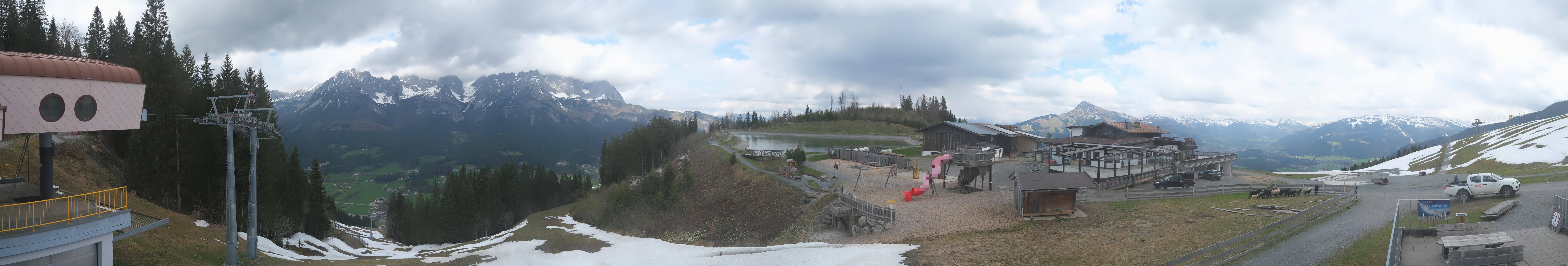 Archiv Foto Webcam Panoramasicht SkiWelt Wilder Kaiser: Astberg
