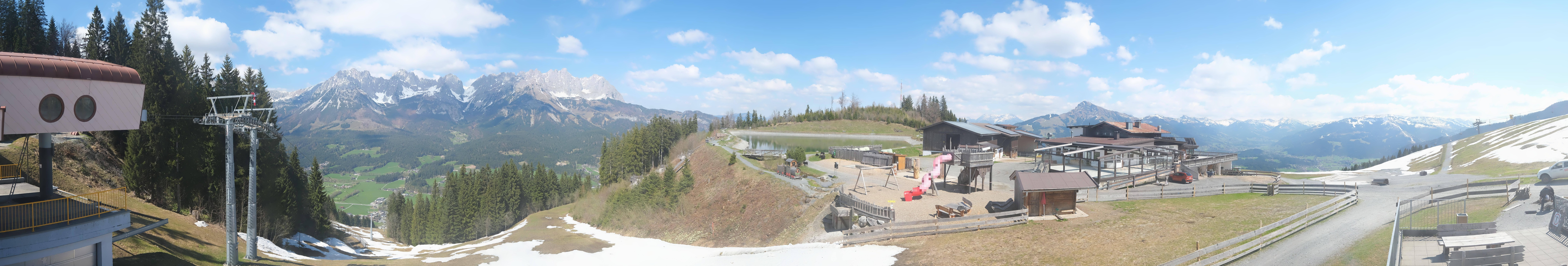 Archiv Foto Webcam Panoramasicht SkiWelt Wilder Kaiser: Astberg