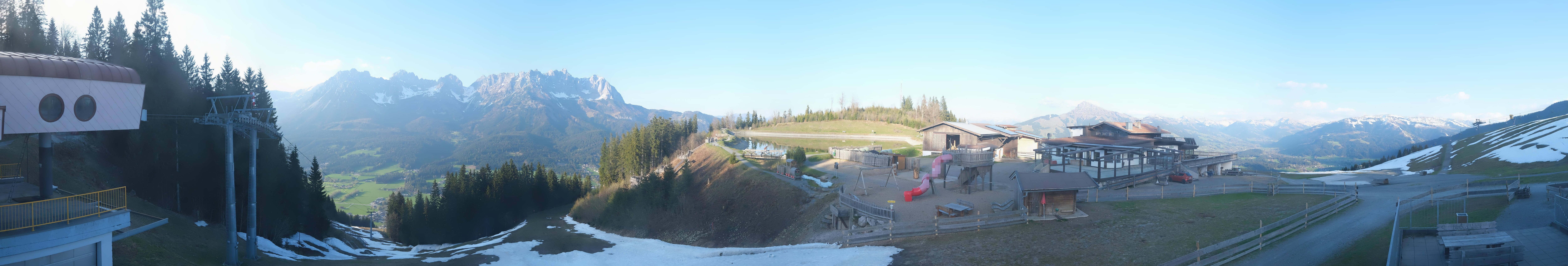 Archived image Webcam View of the Astberg in SkiWelt Wilder Kaiser