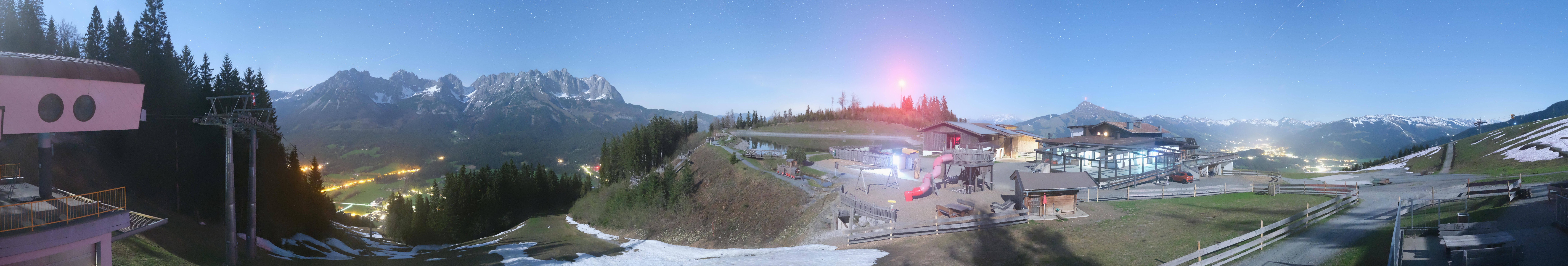 Archiv Foto Webcam Panoramasicht SkiWelt Wilder Kaiser: Astberg